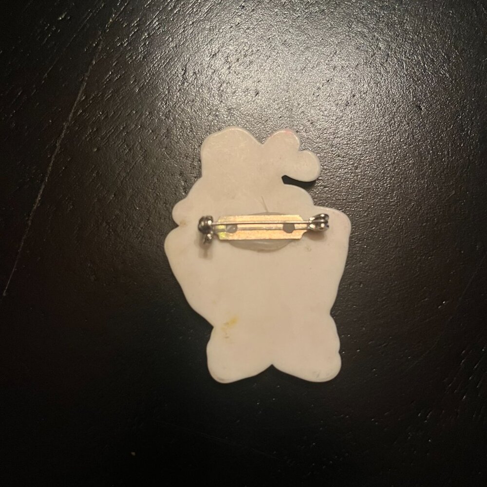 Vintage Daisy Kingdom Bunny Ballerina Pin - Picture 2 of 4